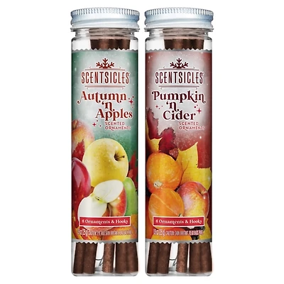 Sweet Autumn 2-pc. Scented Ornament Stick Set