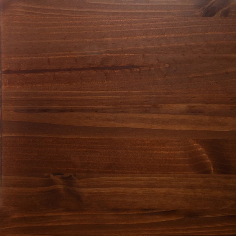 Walnut Grooved Handle 6-Drawer Dresser