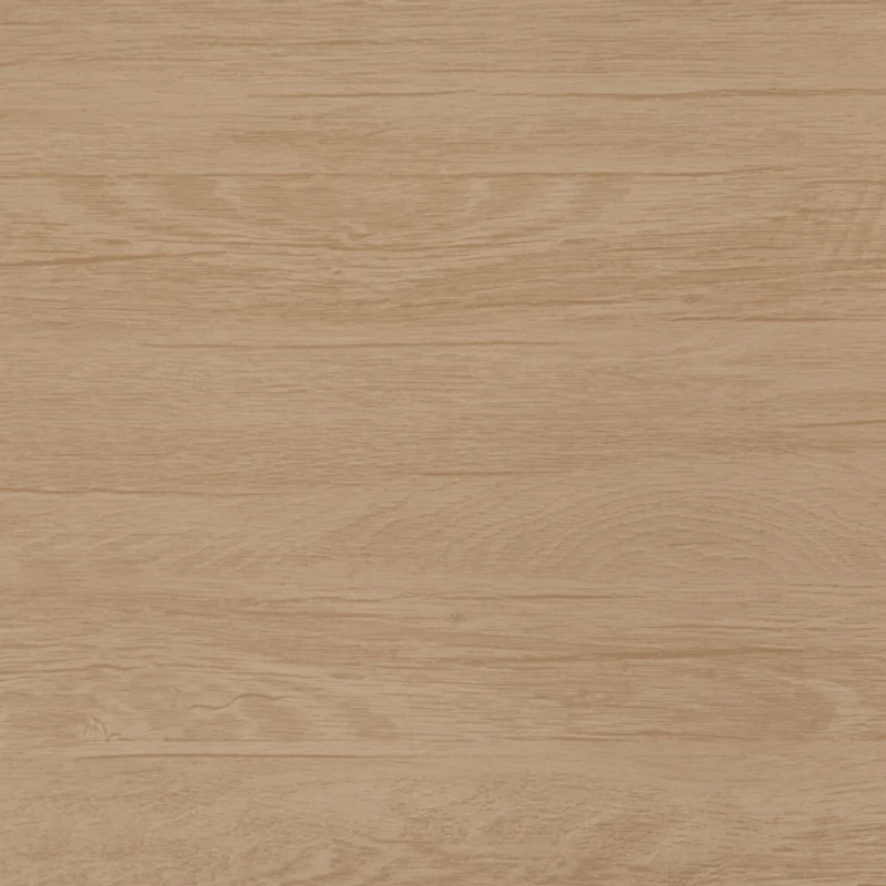 Oak Wood Simple Grooved Handle 6-Drawer Dresser