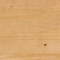 Natural Pine 2-Drawer Gallery Top Nightstand