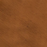 Caramel Brown Wood Cubby Nightstand