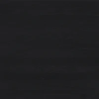 Black Modern 1-Drawer Reeded Desk