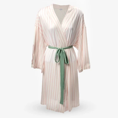 Pink Striped Small Robe