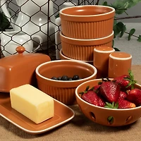 Tempo Terracotta 7-pc. Countertop Accessory Set