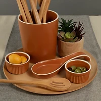 Tempo Terracotta 6-pc. Countertop Accessory Set