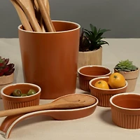 Tempo Terracotta 6-pc. Countertop Accessory Set