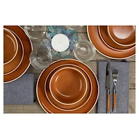 Terracotta Stoneware -pc. Dinnerware Set