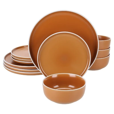 Terracotta Stoneware -pc. Dinnerware Set