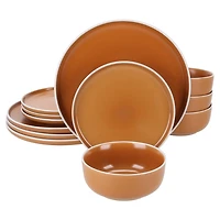 Terracotta Stoneware -pc. Dinnerware Set