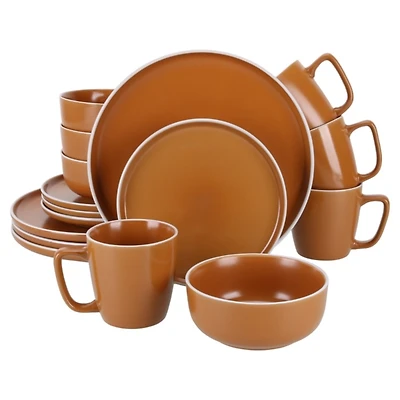 Terracotta Stoneware 16-pc. Dinnerware Set