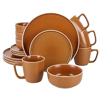 Terracotta Stoneware 16-pc. Dinnerware Set