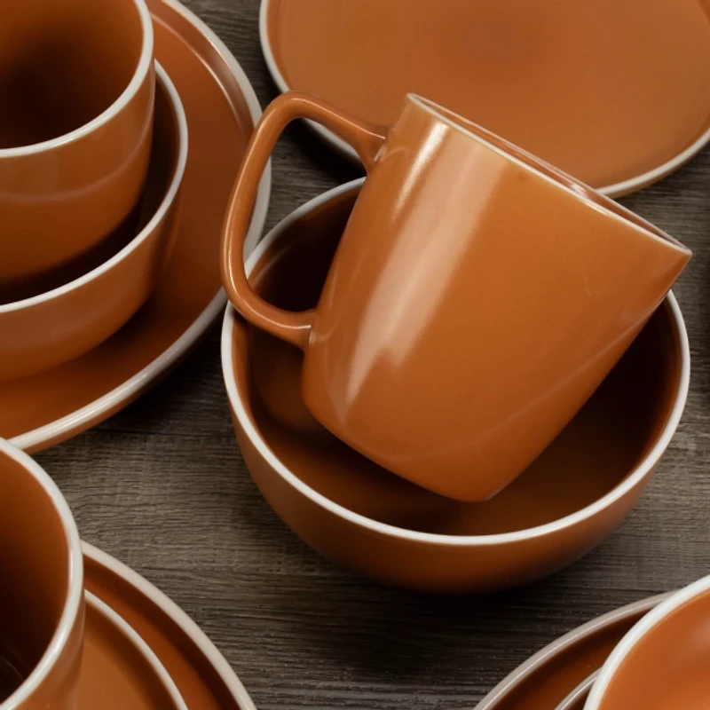 Terracotta Stoneware 20-pc. Dinnerware Set