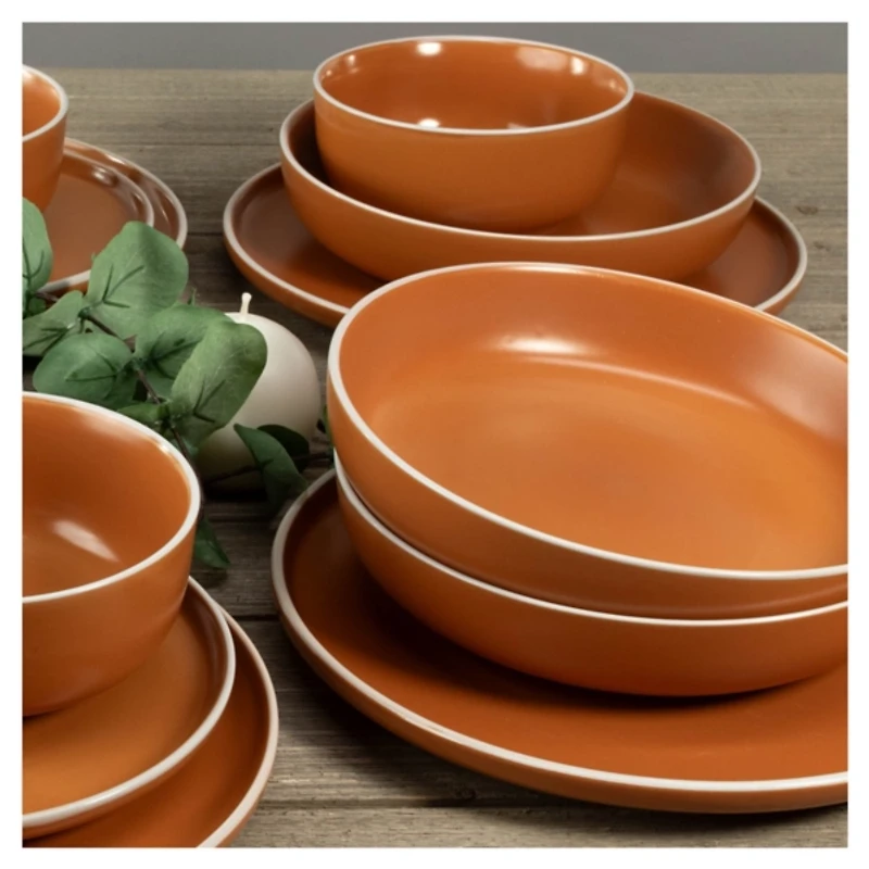 Terracotta Stoneware 20-pc. Dinnerware Set