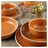 Terracotta Stoneware 20-pc. Dinnerware Set