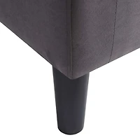 Charcoal Churchill Accent Chair & Ottoman Set