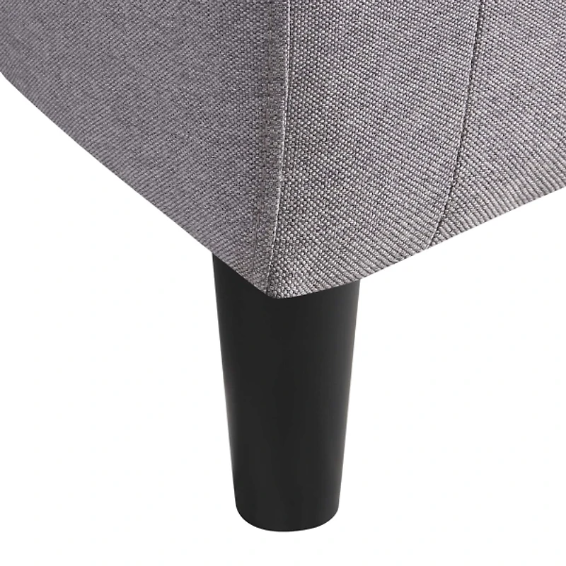 Light Gray Churchill Accent Chair & Ottoman Set