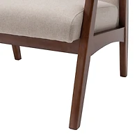 Beige Tufted Natalie Accent Chair