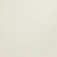 Ivory Faux Leather Jessy Storage Ottoman