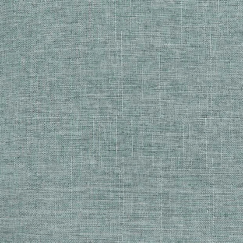 Teal Upholstered Round Shoe Storage Ottoman