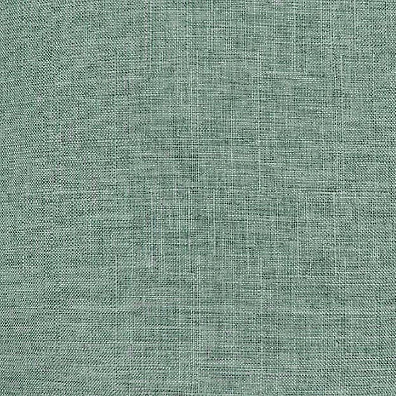 Teal Upholstered Eliza Round Storage Ottoman