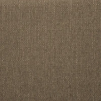 Tan Upholstered Eliza Round Storage Ottoman