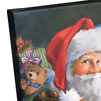 Believe Santa Claus Canvas Art Print