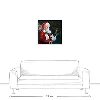 Believe Santa Claus Canvas Art Print