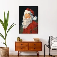 Traditional Santa Claus Canvas Art Print