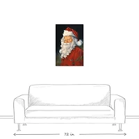 Traditional Santa Claus Canvas Art Print