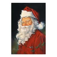 Traditional Santa Claus Canvas Art Print
