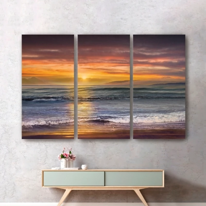 Sundownn Descanso Beach Canvas Art Prints