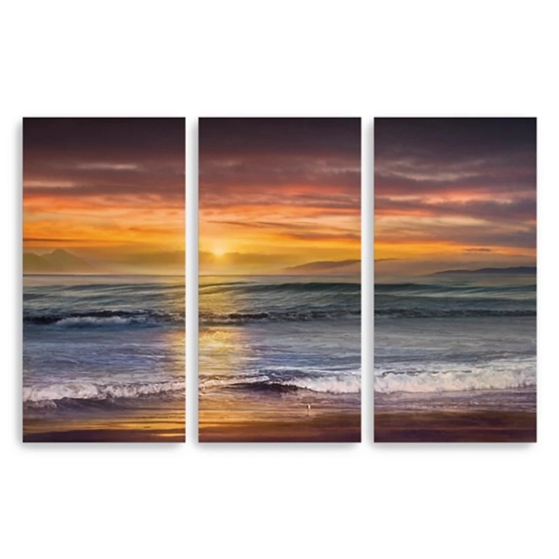 Sundownn Descanso Beach Canvas Art Prints
