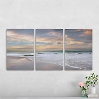 Soft Twilight Canvas Art Prints, 16x24, Set of 3