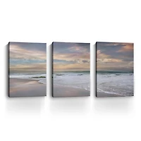 Soft Twilight Canvas Art Prints, 16x24, Set of 3