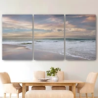 Soft Twilight Canvas Art Prints, 32x48, Set of 3