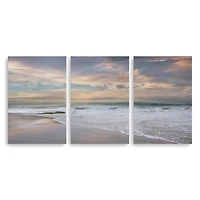 Soft Twilight Canvas Art Prints, 32x48, Set of 3