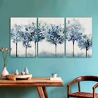 Indigo Forest Light Canvas Art Prints, 16x24