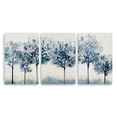 Indigo Forest Light Canvas Art Prints, 32x48