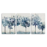 Indigo Forest Light Canvas Art Prints, 32x48