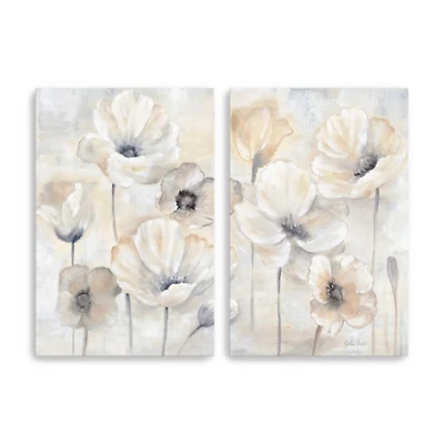 Poppy Garden Landscape Canvas Art Prints, 16x24