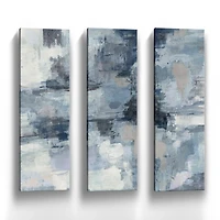 In The Indigo Clouds Canvas Art Prints, Set of 3