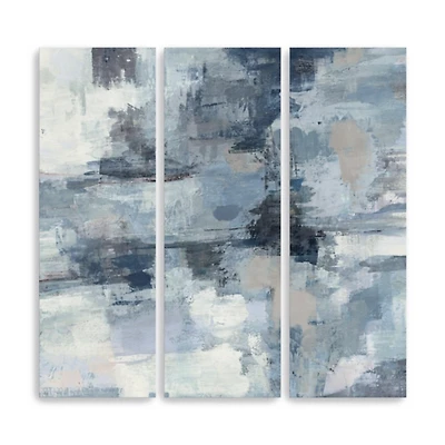 In The Indigo Clouds Canvas Art Prints, Set of 3