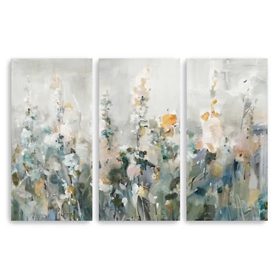 Rustic Garden Canvas Art Prints, Set of 3