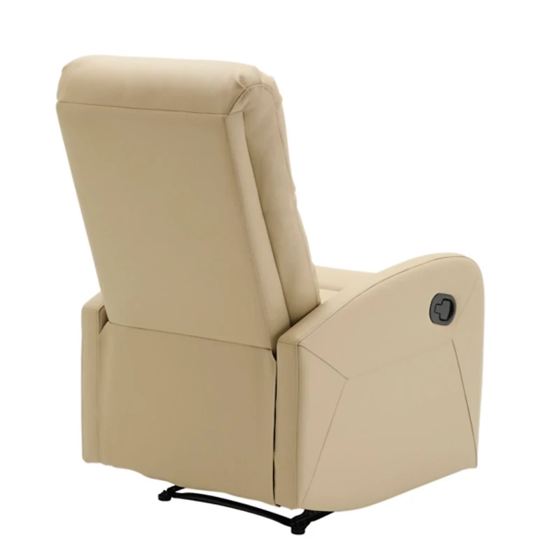 Tan Faux Leather Dormi Recliner