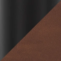 Faux Leather & Black Marshall Office Chair