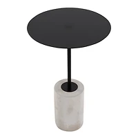 Black Metal & Concrete Janis Cocktail Table