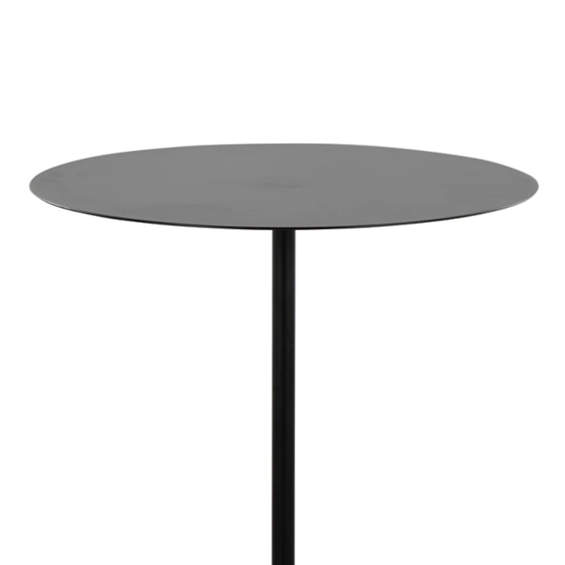 Black Metal & Concrete Janis Cocktail Table