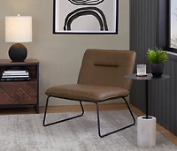 Black Metal & Concrete Janis Cocktail Table