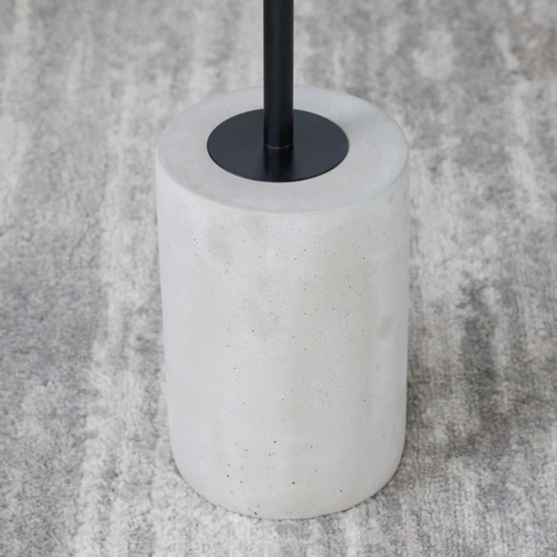 Black Metal & Concrete Janis Cocktail Table