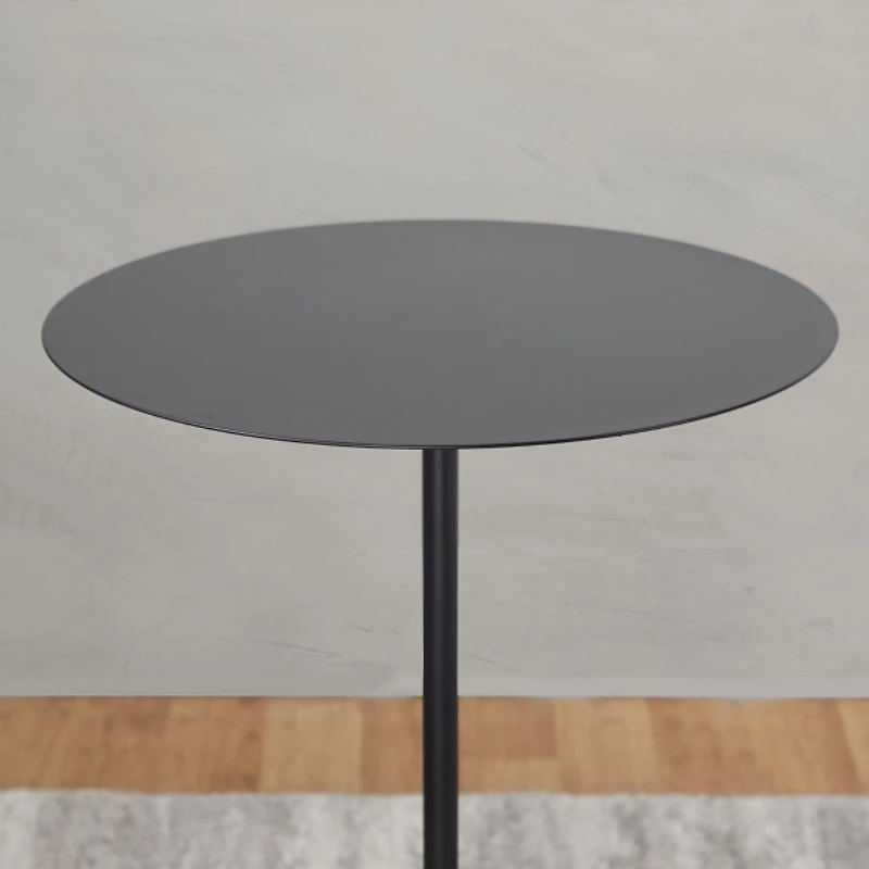 Black Metal & Concrete Janis Cocktail Table